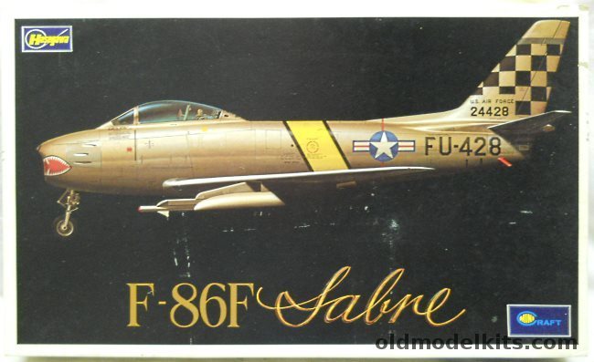Hasegawa 1/32 F-86F Sabre - USAF 51st FIW or 'SHE' of No.2 Sq. South African Air Force, JS-084 plastic model kit